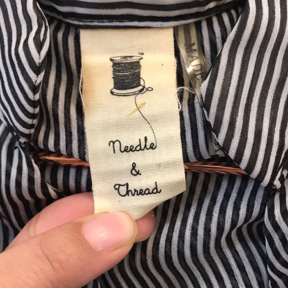 Needle & thread striped blouse - Picture 6 of 7